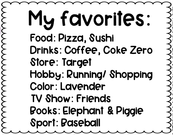 favorites favorites